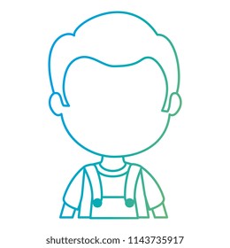 cute and little boy character