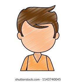 cute and little boy character