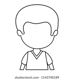cute and little boy character