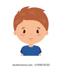 cute and little boy character