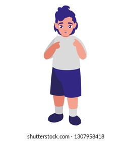 cute little boy character