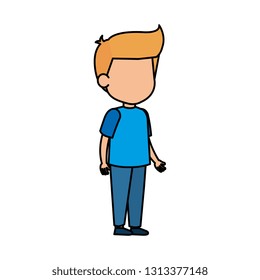 cute little boy character