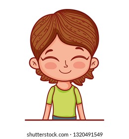 cute little boy character