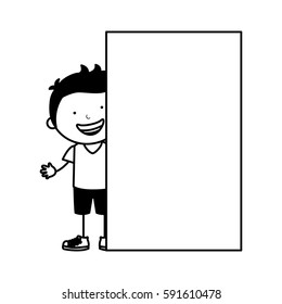 cute little boy character