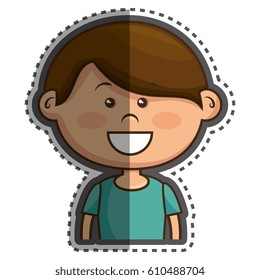 cute little boy character