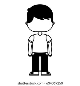 cute little boy character