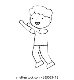 cute little boy character