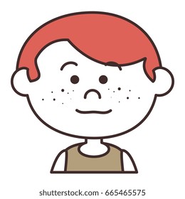 cute little boy character