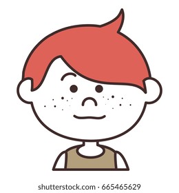 cute little boy character