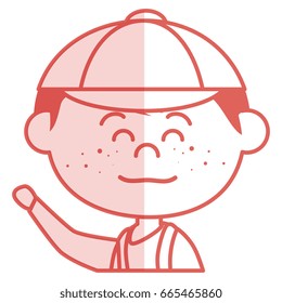 cute little boy character