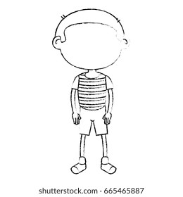 cute little boy character