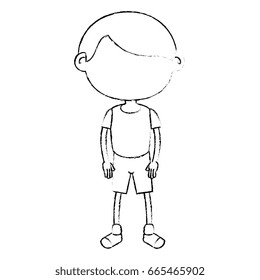 cute little boy character