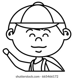 cute little boy character