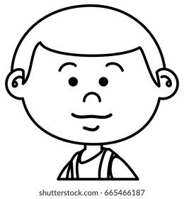 cute little boy character