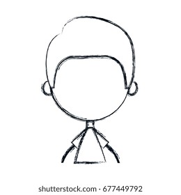 cute and little boy character