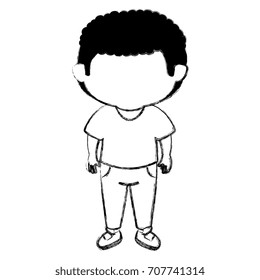 cute little boy character