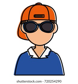 cute little boy character