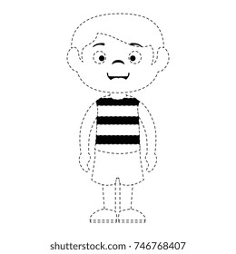 cute little boy character