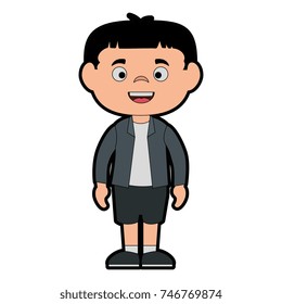 cute little boy character