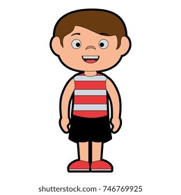 cute little boy character