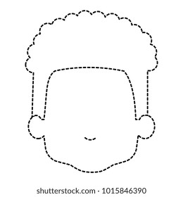 cute and little boy head