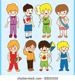 cute little boy set