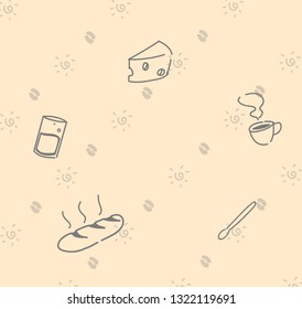 Cute little breakfast.