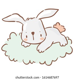 Cute little bunny/ easter rabbit