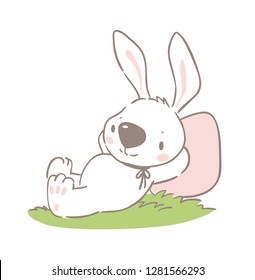 Cute little bunny/ happy easter collection