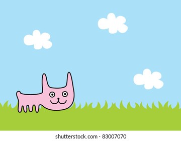 cute little bunny holiday