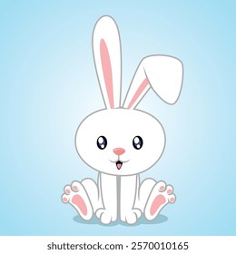 cute little bunny smiling for you