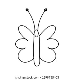 cute and little butterfly