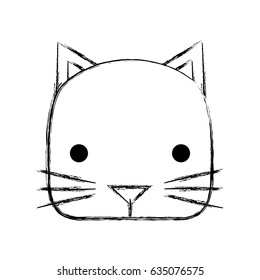 cute little cat icon