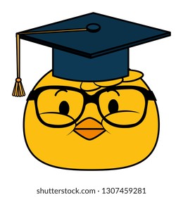 cute little chicken character