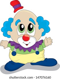 Cute little clown