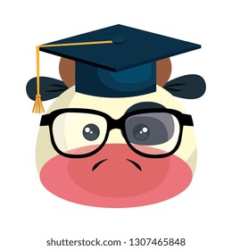cute little cow character