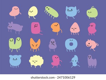 Cute Little Creature Element Set