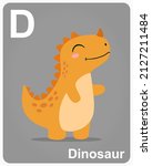 cute little dinosaur. Dinosaur cartoon for kids education in vector illustration.