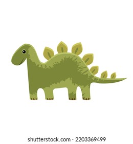 Cute Little Dinosaur. Vector Illustration