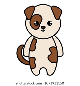 cute and little dog character