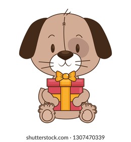 cute little dog character
