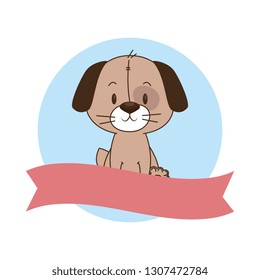 cute little dog character