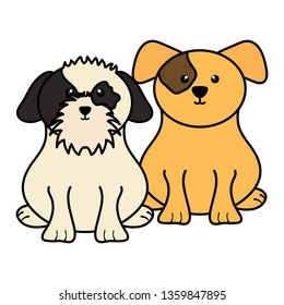 cute little dog characters