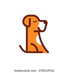 el lindo vector de perros pequeños