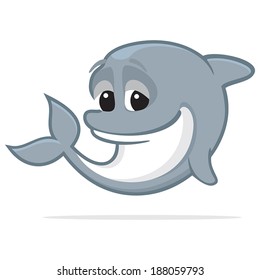 Cute little dolphin