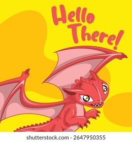 Cute Little Dragon say Hello to you!
