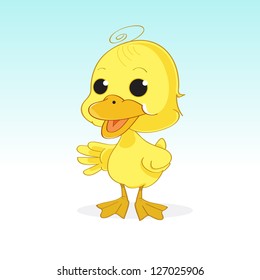 cute little duck