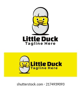 cute Little duck art illustration