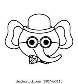 cute little elephant character
