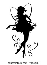 Cute little fairy -vector